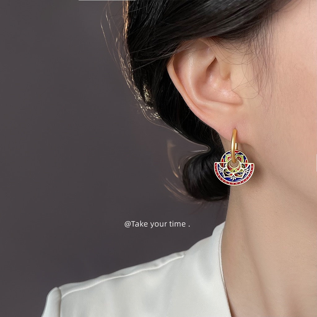 CHINESE AUSPICIOUS FAN DE-G-002