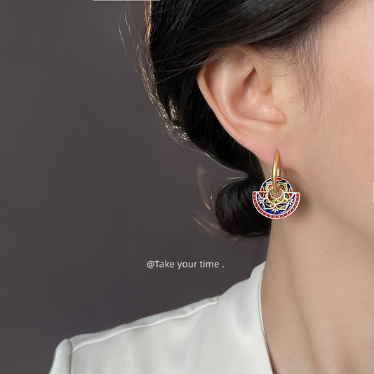 CHINESE AUSPICIOUS FAN DE-G-002